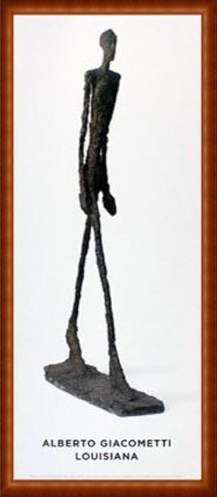 歩く男 1957/ジャコメッティ HommeQuiMarche1957/ポスター Amazon.co.jp: ポスター アルベルト ジャコメッティ Homme Qui